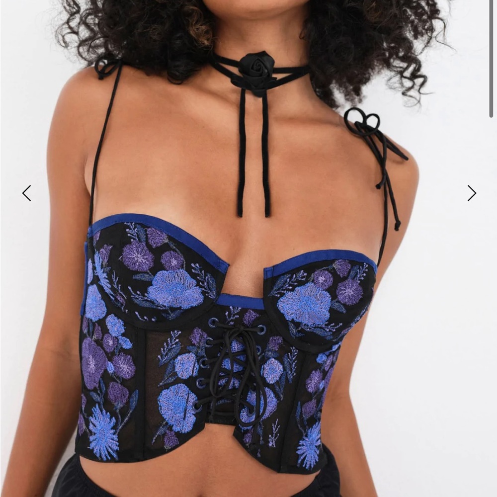 For Love and Lemons Kaylee Crop Top